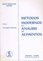 Mtodos modernos de anlisis de alimentos. Vol. I. Mtodos pticos.