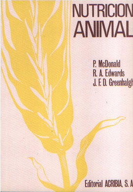 Nutricion animal. 3era