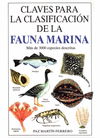 Claves para la clasificacin de la fauna marina.