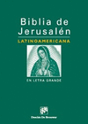 Biblia de Jerusaln latinoamericana letra grande con uero