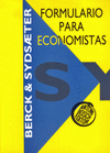 Formulario para economistas.