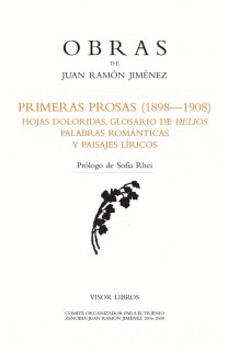 26.- Primeras prosas 1898-1908