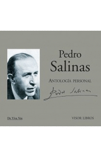 30.- Antologa personal Pedro Salinas
