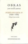 21.- Poesa escojida IV 1924-1936