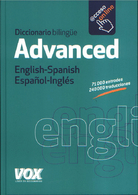 Diccionario Advanced English-Spanish Espaol-Ingls