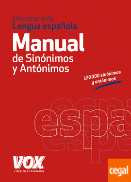 Diccionario de lengua espaola manual de Sinnimos y antnimos
