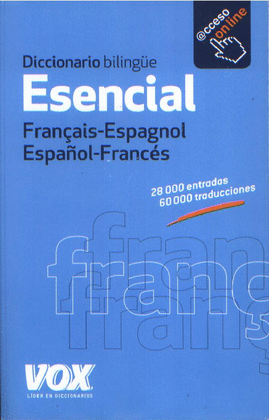 Diccionario bilinge esencial Francais-Espagnol Espaol-Francs