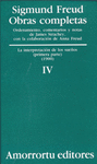 IV. La interpretacin de los sueos I (1900) (8 reimp.)