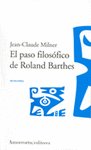 El paso filosfico de Roland Barthes