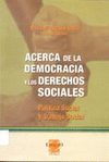 Acerca de la democracia y los derechos sociales