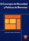 El concepto de necesidad y polticas de bienestar.