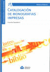 Catalogacin de monografias impresas