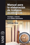 Manual para la elaboracin de trabajos acadmicos